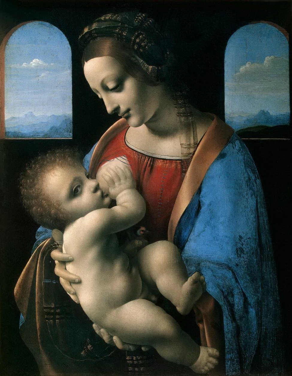 38-Madonna Litta-The Hermitage, St. Petersburg